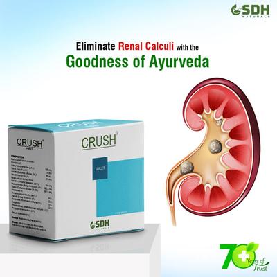 Shree Dhanwantri Herbals Crush Tablet (Pack of 10 x 30's) - Speciality Medicines