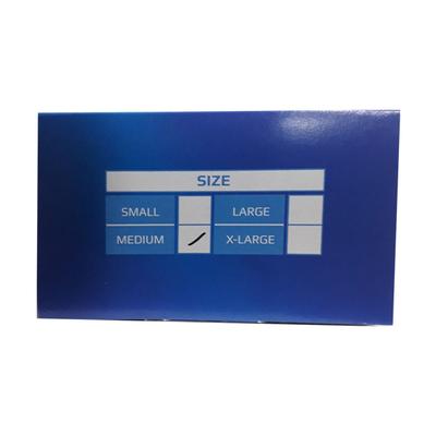 Techtion Xpert Nitro Classic Onepro Nitrile Powderfree Medical Examination Gloves - Medium 100's - Gloves - S