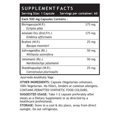 INLIFE Hair Support Supplement Capsules 60's - Hair & Skin