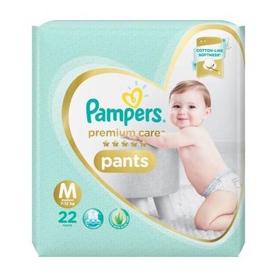 Pampers Premium Care Pants (M) 22's - Diapers & Wipes