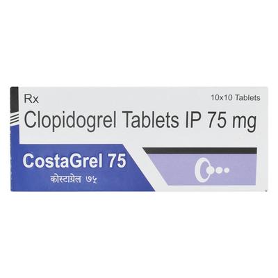 COSTAGREL 75 Tablet 10's - Blood Clot-Ant
