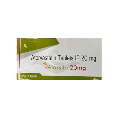 ATARSTIN 20 Tablet 10's - High Cholesterol-Dys