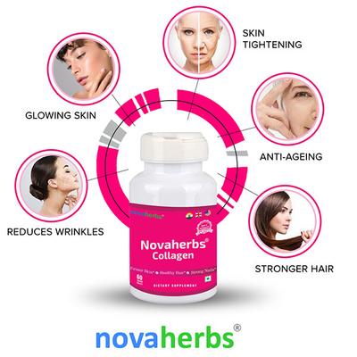 Novaherbs Novalife Collagen Dietary Supplement Tablets 60's - Multi-Vitamins