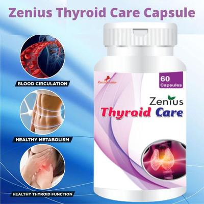 Zenius Thyroid Care Capsule 60's - Speciality Medicines