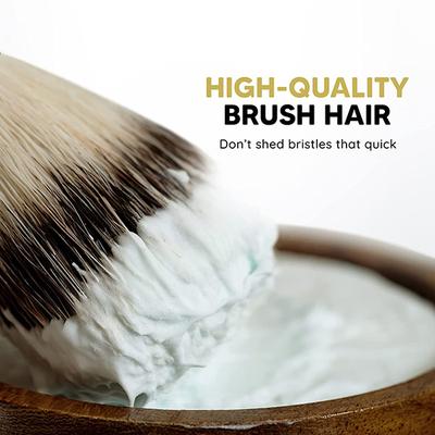 LetsShave Shaving Brush - Black - Shavers