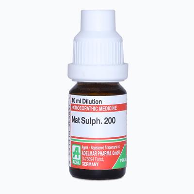 Adel Nat Sulph. 200 Liquid 10 ml - Dilutions