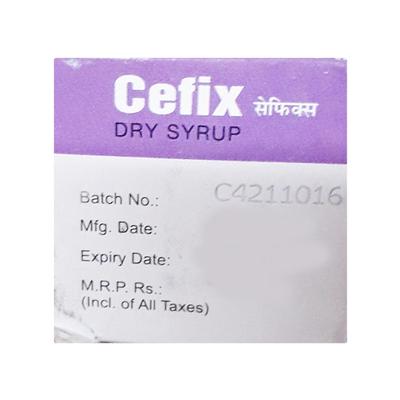 CEFIX PINEAPPLE Dry Syrup 30ml - Bacterial Infections-Cep