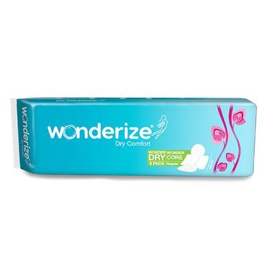 Wonderize Dry Comfort Sanitary Pads 6's - Sanitary Napkins