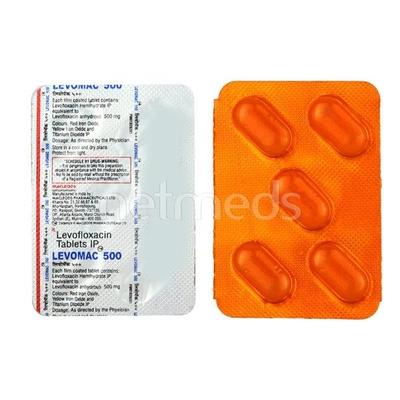 Levomac 500mg Tablet 5'S - Bacterial Infections-Qui