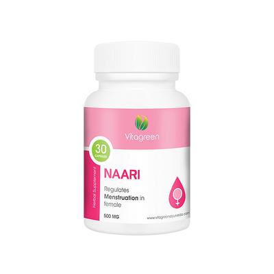 VitaGreen Naari Capsules 30's - Herbal Dietary Supplement