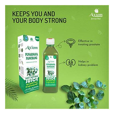 Axiom Jeevan Ras Punarnava Panchang Juice 500 ml - Ayurvedic Juices