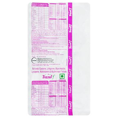 Trazer F Tablet 10'S - Supplements-Vam