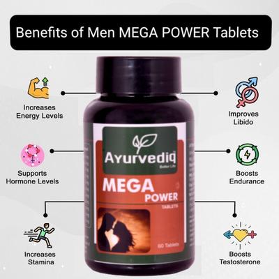 Ayurvediq Better Life Mega Power Tablet 60's - Speciality Medicines