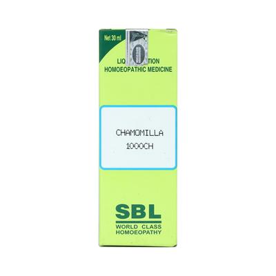 SBL Chamomilla 1M Liquid 30 ml - Dilutions