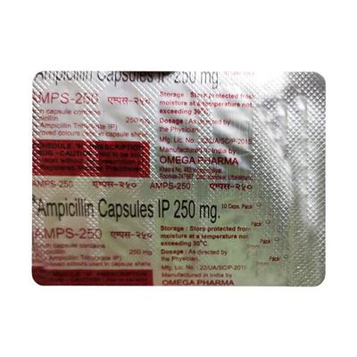 AMPS 250 Capsule 10's - Bacterial Infections-Pen