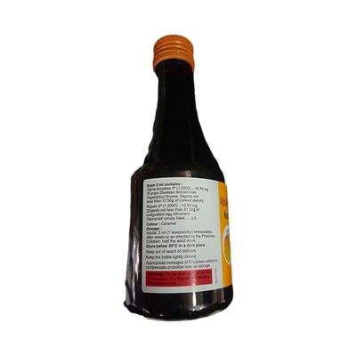 NUTROZYME PLUS MANGO FLAVOUR Syrup 200ml - Digestion-Dig
