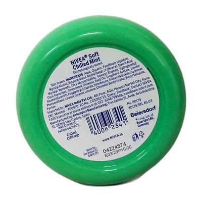 Nivea Soft Light Moisturiser - Chilled Mint 200 ml - Face Moisturizers