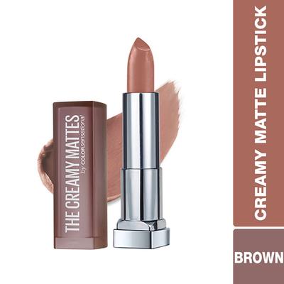 Maybelline New York Color Sensational Creamy Matte Lipstick, 631 Mysterious Mocha 3.9 gm - Lipsticks