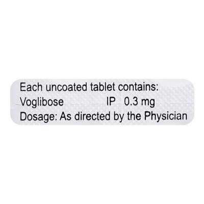 Voglow 0.3mg Tablet 10'S - Diabetes-Ant