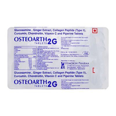 OSTEOARTH 2G Tablet 10's - Arthritis-Hyp
