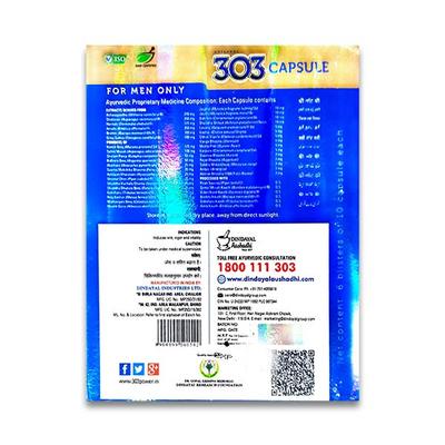 Original 303 Capsule 6 x 10's - Herbal Dietary Supplement