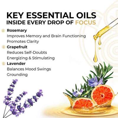 Core & Pure Focus Oil 12 ml - Essential Oils