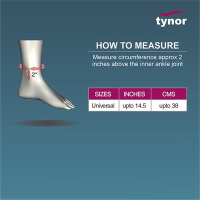 Tynor Air Ankle Splint (UN) (D 40) - Ankle/Foot Supports