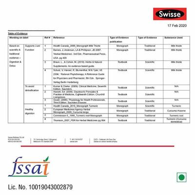 Swisse Ultiboost Liver Detox Tablet 30's - Vital Health