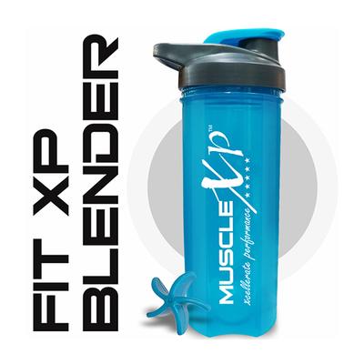 MuscleXP FIT XP Gym Shaker - Blue 700 ml - Workout Essentials