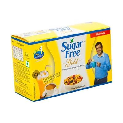 Sugar Free Gold Sachet 25's - Sugar Substitute