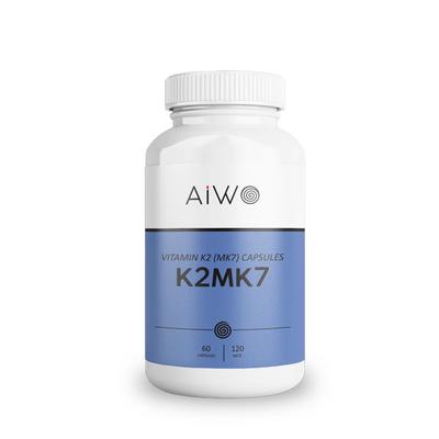 Aiwo Vitamin K2 (MK7) 120 mcg Capsule 60's - Multi-Vitamins