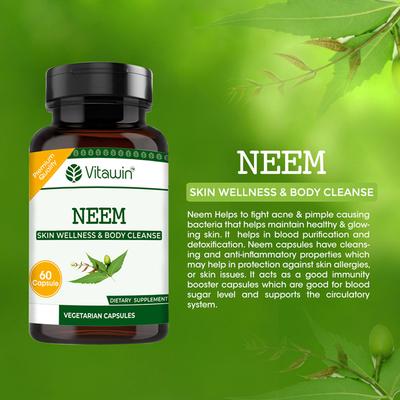 Vitawin Neem Capsule 60's - Herbal Dietary Supplement