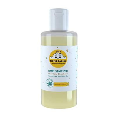 Tiffy & Toffee Non-Alcoholic Disinfectant Spray - Lemon 500 ml + Non-Alcoholic Hand Sanitizer - Lemon 100 ml - Baby Skin Care