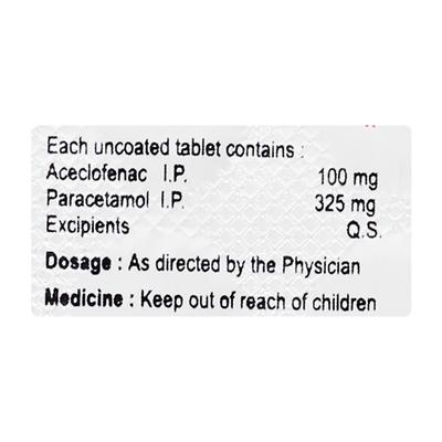 ACEMUTE P Tablet 10's - Pain relief-Nsa