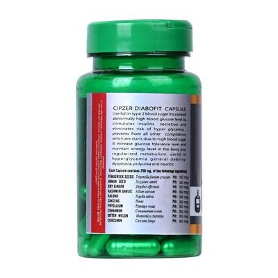 Cipzer Diabo Fit Capsule 30's - Speciality Medicines