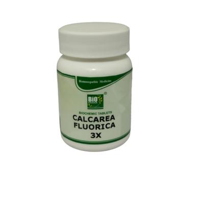 Bio-India's Biochemic Tablet - Calcarea Fluorica 3X 25 gm - Speciality Medicine