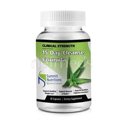 Summit Nutrition Clinical Strength 15 Day Cleanse Formula Capsules 30's - Workout Essentials