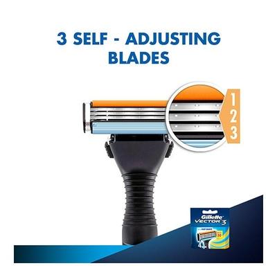 Gillette Vector 3 Cartridges 4's - Shavers