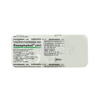 Encephabol 100mg Tablet 10'S - Nootropics And Neurotrophics