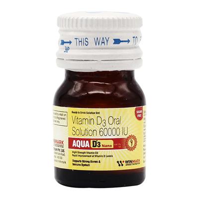 AQUA D3 NANO SUGAR FREE Oral Solution 5ml - Supplements-Vam