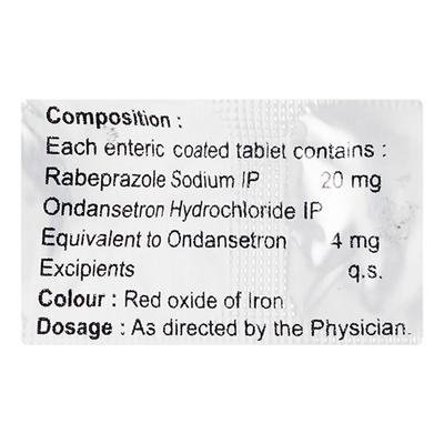 RABOPEP O Tablet 10's - Ulcer/Reflux/Flatulence-Aaa