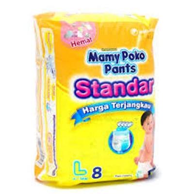 MamyPoko Pants Standard (L) 8's - Diapers & Wipes