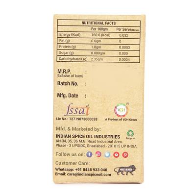 Liv In Nature Spice Extract Drops - Tulsi 5 ml - Herbal Dietary Supplement