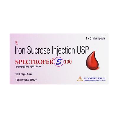 SPECTROFER S 100 Injection 1's - Iron Supplement/Anaemia-Vma