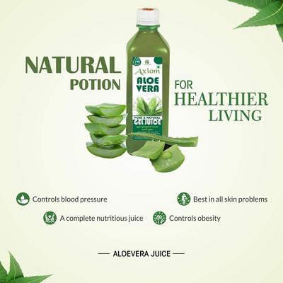 Axiom Jeevan Ras Aloevera Juice 1 ltr - Ayurvedic Juices