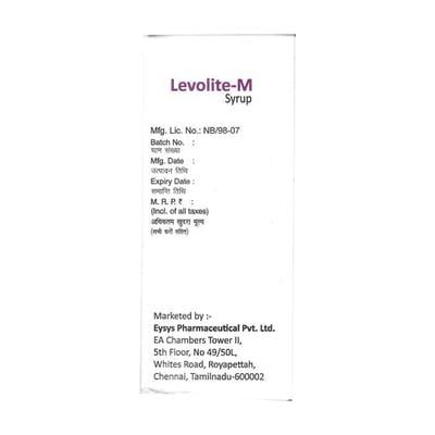 LEVOLITE M Syrup 60ml - Allergies-Ant