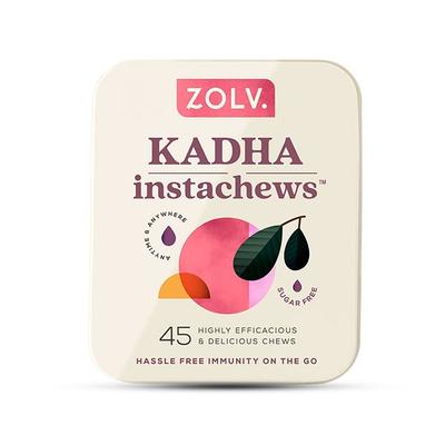 Zolv Kadha Sugar Free Instachews Tablet 45's - Herbal Dietary Supplement