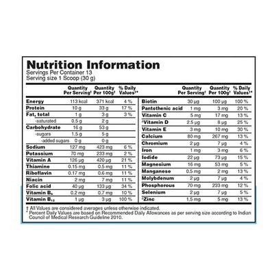 Optimum Nutrition (ON) Protein Shake Powder - Creamy Vanilla 400 gm - Workout Essentials