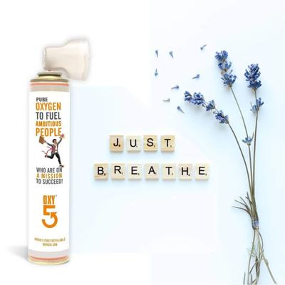 Oxy5 Refillable Portable Oxygen Can 5 Litre - Oxygen Cylinder