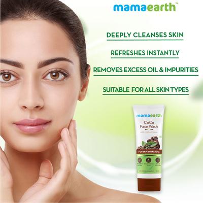 Mamaearth Face Wash - CoCo 100 ml - Face Wash & Cleansers